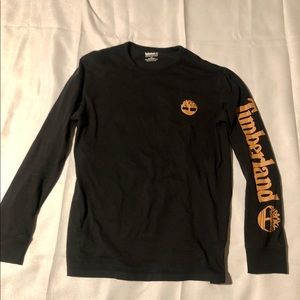 Timberland Men's Long Sleeve Black/Wheat T-Shirt